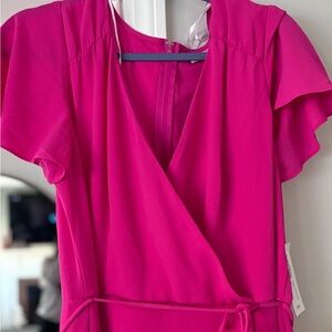 Brand new Pink Wrap Dress